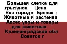 Большая клетка для грызунов  › Цена ­ 500 - Все города, Брянск г. Животные и растения » Аксесcуары и товары для животных   . Калининградская обл.,Советск г.